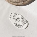 جا عودی سرامیکی دست ساز | بوهو | طرح دست | چشم