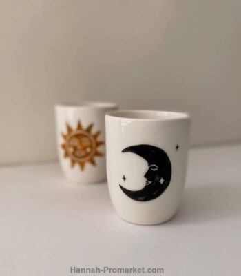 ماگ ماه خورشید بدون دسته 1