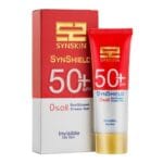ژل کرم ضدآفتاب بدون رنگ ساین‌اسکین | SPF 50 | مدل SynShield | محافظ UVB | مناسب پوست‌های چرب | حجم 50 میلی‌لیتر