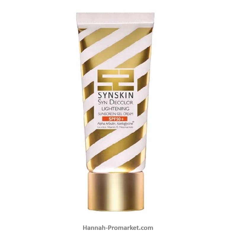 کرم ژل ضد آفتاب روشن کننده ساین اسکین | Syn Decolor | SPF50 | حجم 45 میلی لیتر