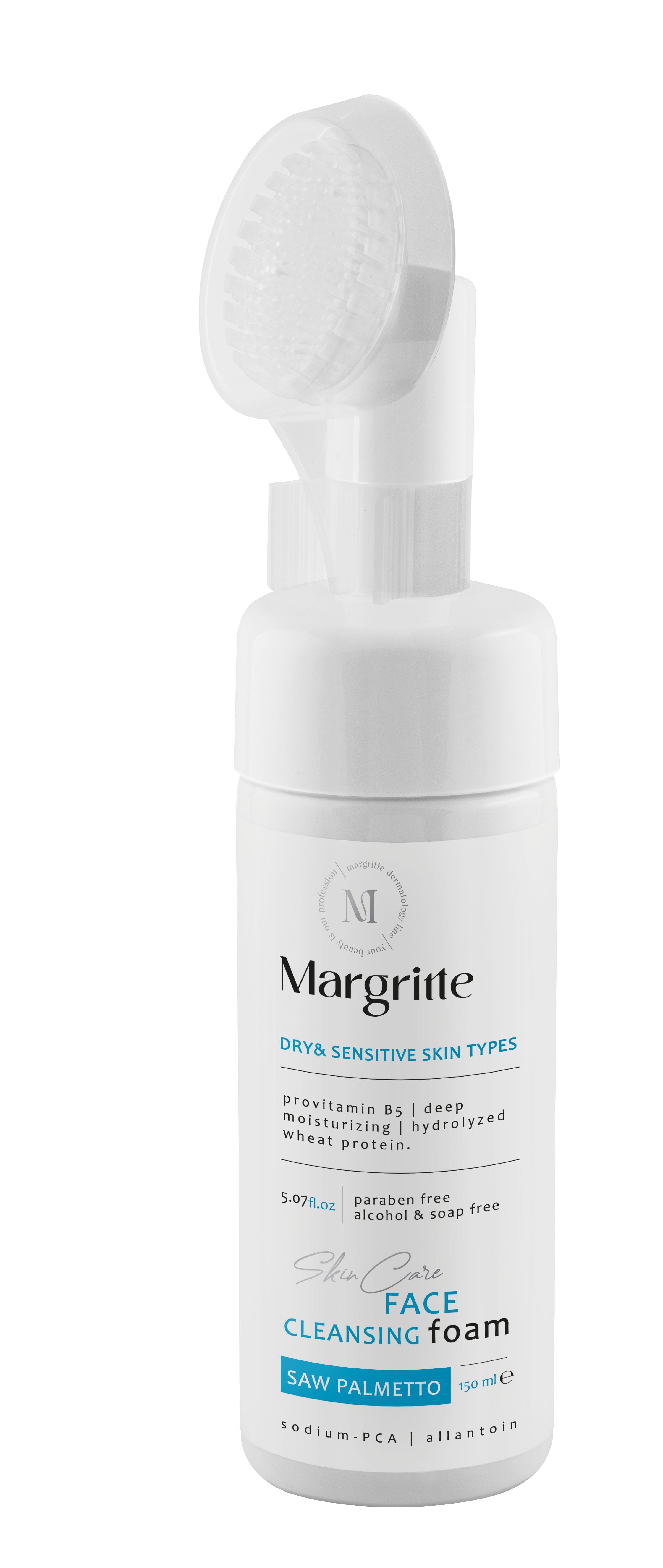6cf91206-b576-4861-84c9-235b557a1a34.jpg فوم شستشوی صورت پوست خشک و حساس مارگریت | حجم 150 میلی لیتر - Image 1