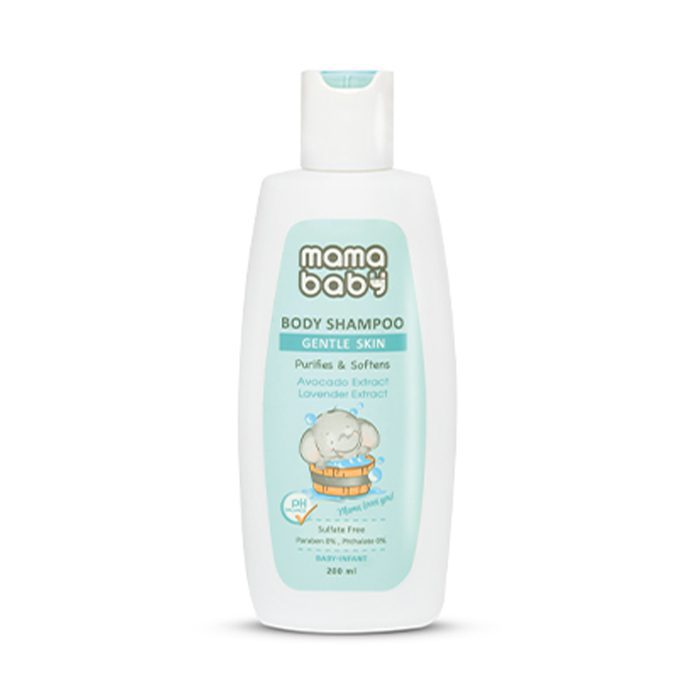 شامپو بدن کودک ماما بیبی حاوی عصاره اسطوخودوس | Mama Baby Baby Body Shampoo Contains Lavender Extract