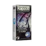 کاندوم مشکي تاخيري |کاپوت | 12 عددي