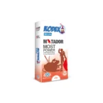 کاندوم خاردار و حلقوی کدکس | مدل Matador | بسته 12 عددی | ساده