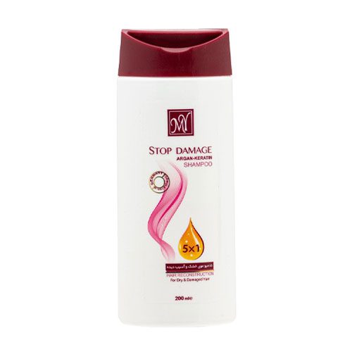 شامپو موهای خشک استاپ دمیج مای |stop damage shampoo 200ml | حجم 200 میلی لیتر