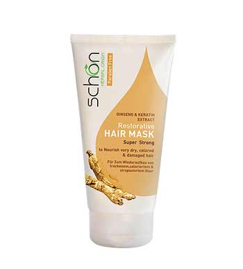 ماسک مو جینسینگ و کراتین بسیار قوی شون | Schon Keratin Snd ginseng hair mask