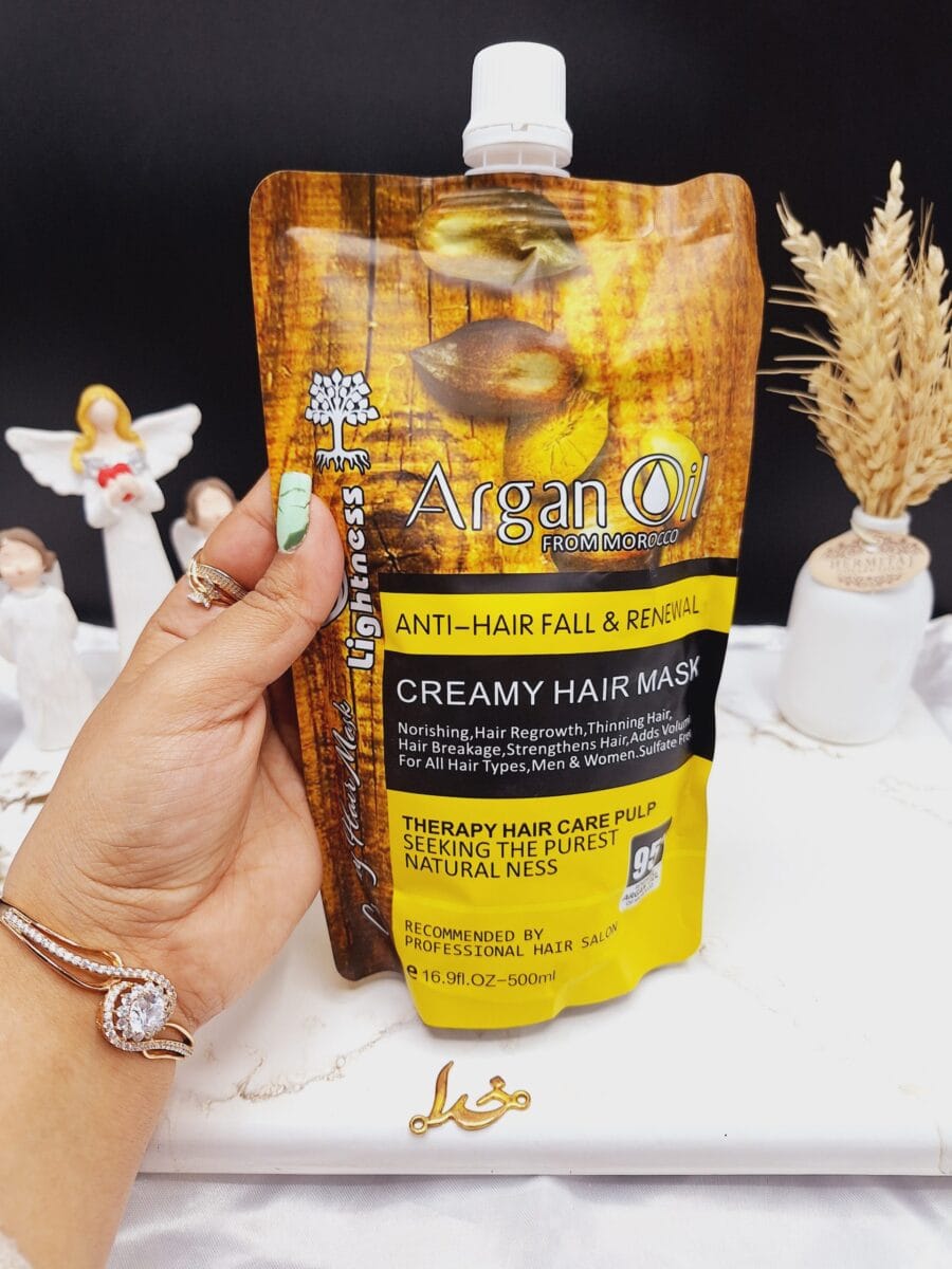 ماسک مو ساندیسی آرگان | تغذیه کننده مراکشی ساخت اسلواکی| لایتنس 500 میل 95% ARGAN OIL | کد 6561 اصلی و اورجینال - Image 1