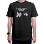 تیشرت برنامه نویسی طرح Git Merge Strategies