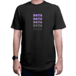 تیشرت برنامه نویسی طرح Data Data Data