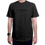 تیشرت برنامه نویسی طرح IoT Engineer