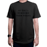 تیشرت برنامه نویسی طرح My Data Is Bigger Than Yours