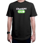 تیشرت برنامه نویسی طرح ChatGPT ON