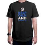تیشرت برنامه نویسی طرح Keep Calm and Kubernetes