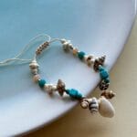 پابند صدف آویز دار