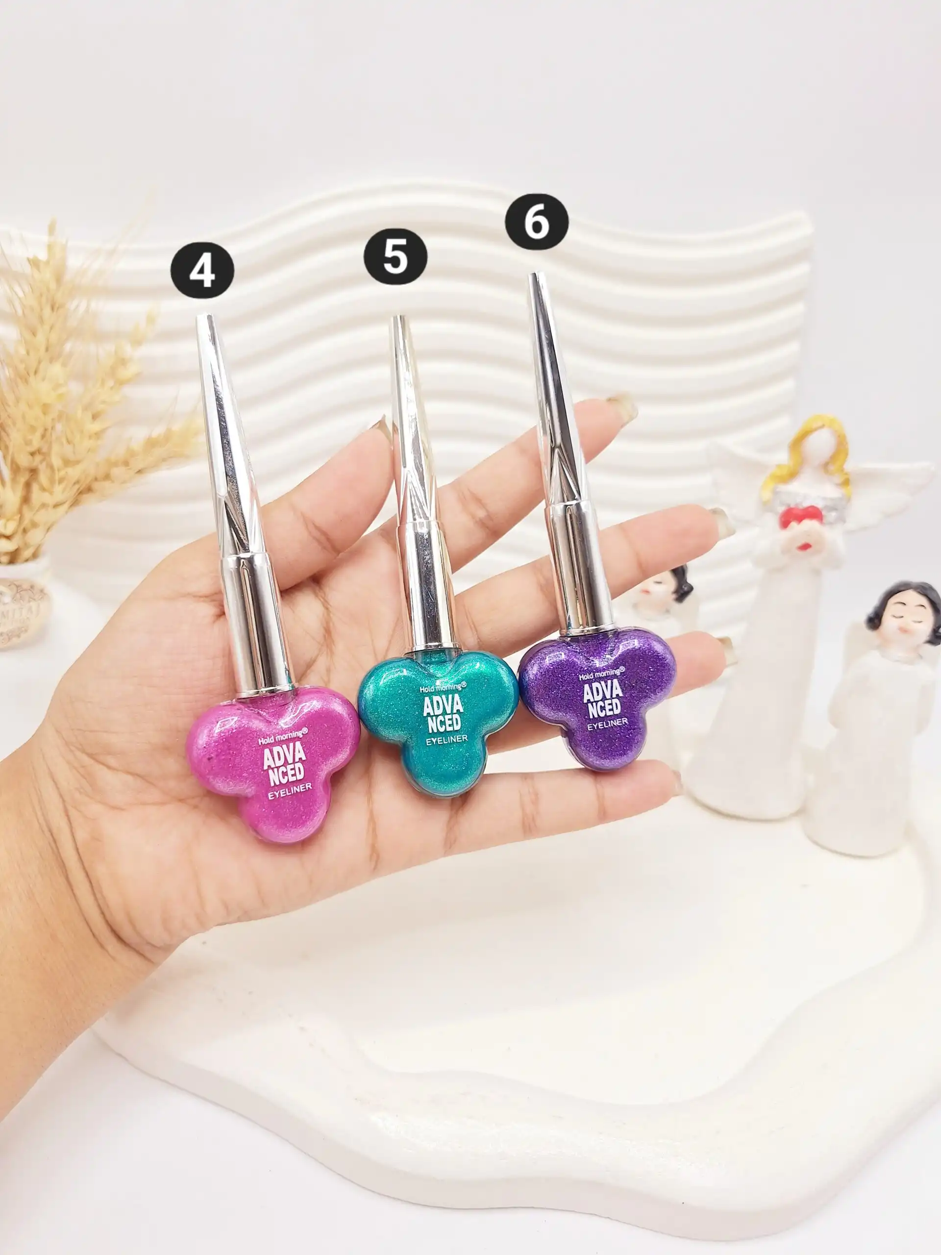 20250914182651874-thumbnail خط چشم مویی شاین دار رنگارنگ برند هولد مورنینگ کد 133 - Image 1