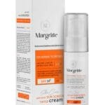 کرم ضدآفتاب روشن کننده بژ طبیعی مارگریت مناسب پوست های نرمال تا خشک