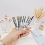 ست براش کیف چرمی مینی فیکس 8 عددی اورجینال