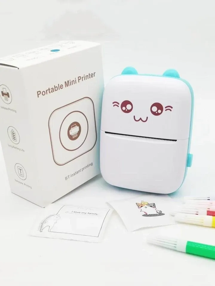 f0ccb182-ed14-4723-bddc-8d2f101f8674 مینی پرینتر حرارتی بدون جوهر مدل BT Instant - Image 1