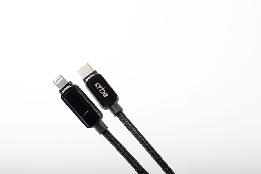 کابل تبدیل USB-C به لایتنینگ کربی مدل BE-C106CL طول 1.2 متر مشکی - Image 1