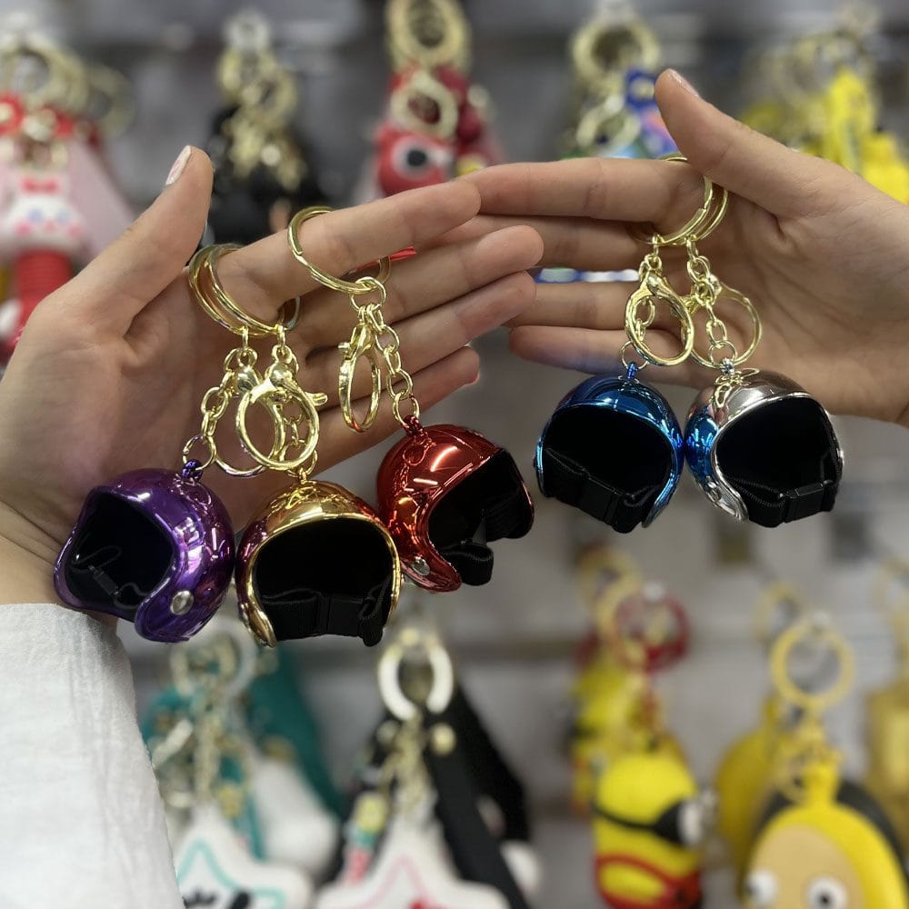 کلاه-کروم جاکلیدی فلزی کلاه کاسکت کروم - Image 1