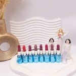 پک 8 تایی رژ جامد شاین دار زیبا برند violet girl کد NO:8020