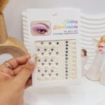 نگین و مراورید چسبی (طرح قلب) مناسب صورت و بدن و ناخن همه کاره HD239 کد 1239