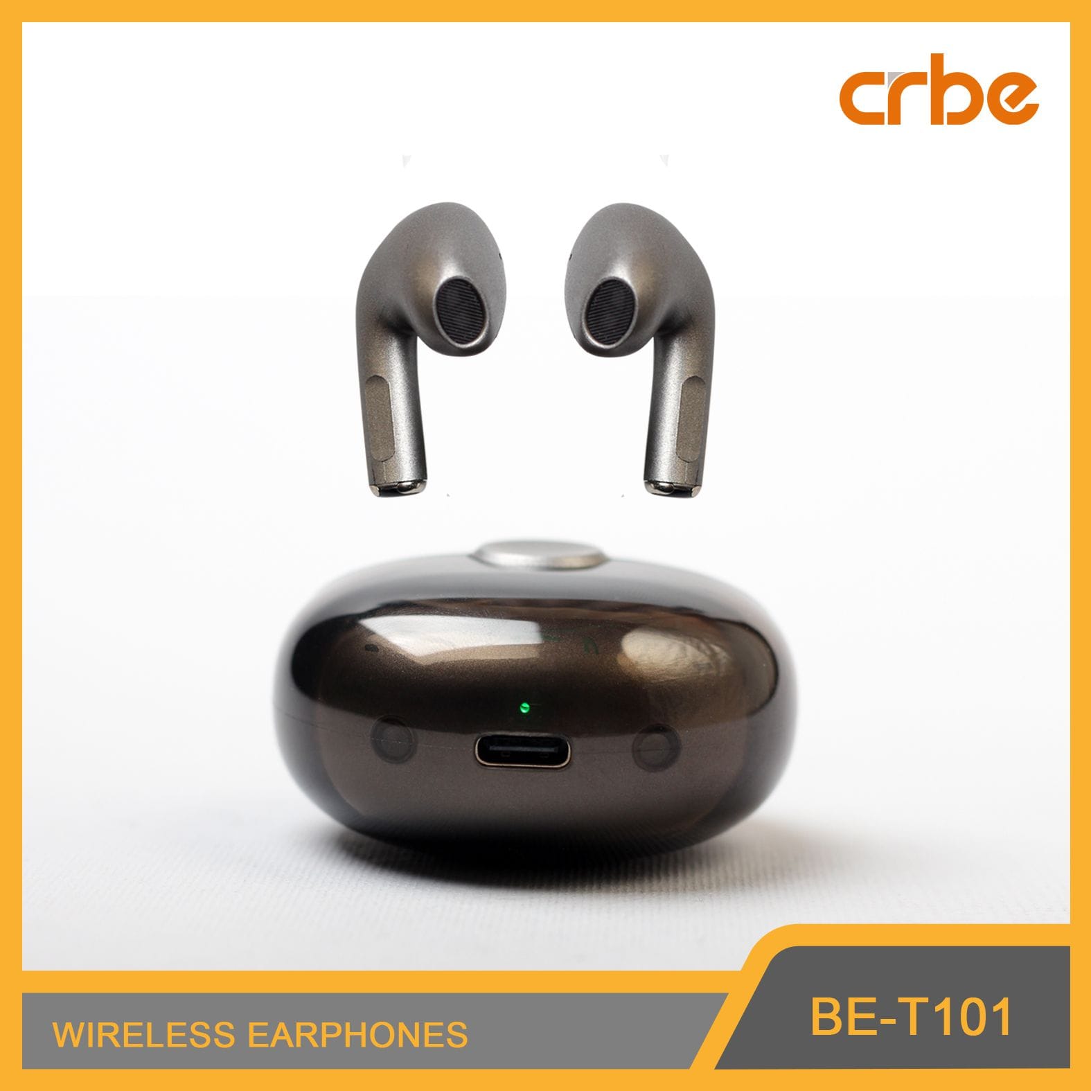 648d4564-65cc-4b47-b39d-d8093b422ea1 هندزفری بلوتوثی کربی مدل BE-T101(TRUE WIRELESS) مشکی گارانتی 12 ماهه تکنوپاز - Image 1