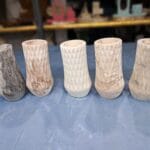 گلدان مهسا طرح ابر و بادی