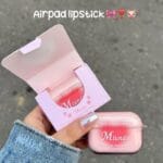 رژ لب دو قلو مدل ایرادی فوق العاده زیبا و با کیفیت برند M'lundo مناسب ولنتاین کد 2663