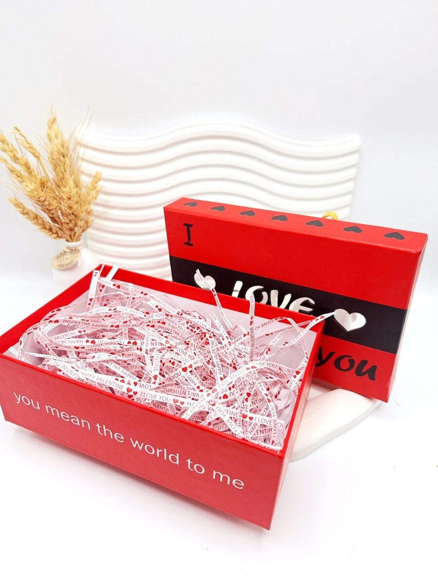 باکس آرایشی مستطیلی I LOVE YOU - Image 1