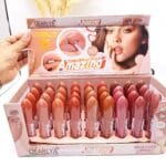 پک رژ مایع 6 تایی مخملی جذاب برند QEARLYA کد QE 7137