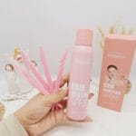 اسپری از بین برنده موی صورت همراه با ۴ عدد تیغ اصلاح صورت کدNo.HS-511