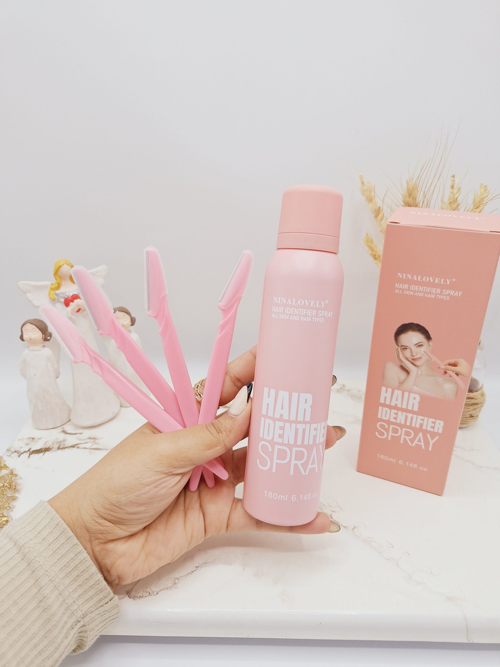 ۲۰۲۵۰۳۲۴_۱۲۳۹۰۲-scaled اسپری از بین برنده موی صورت همراه با ۴ عدد تیغ اصلاح صورت کدNo.HS-511 - Image 1