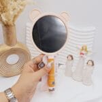 آینه دسته دار دو گوش طرح رندم