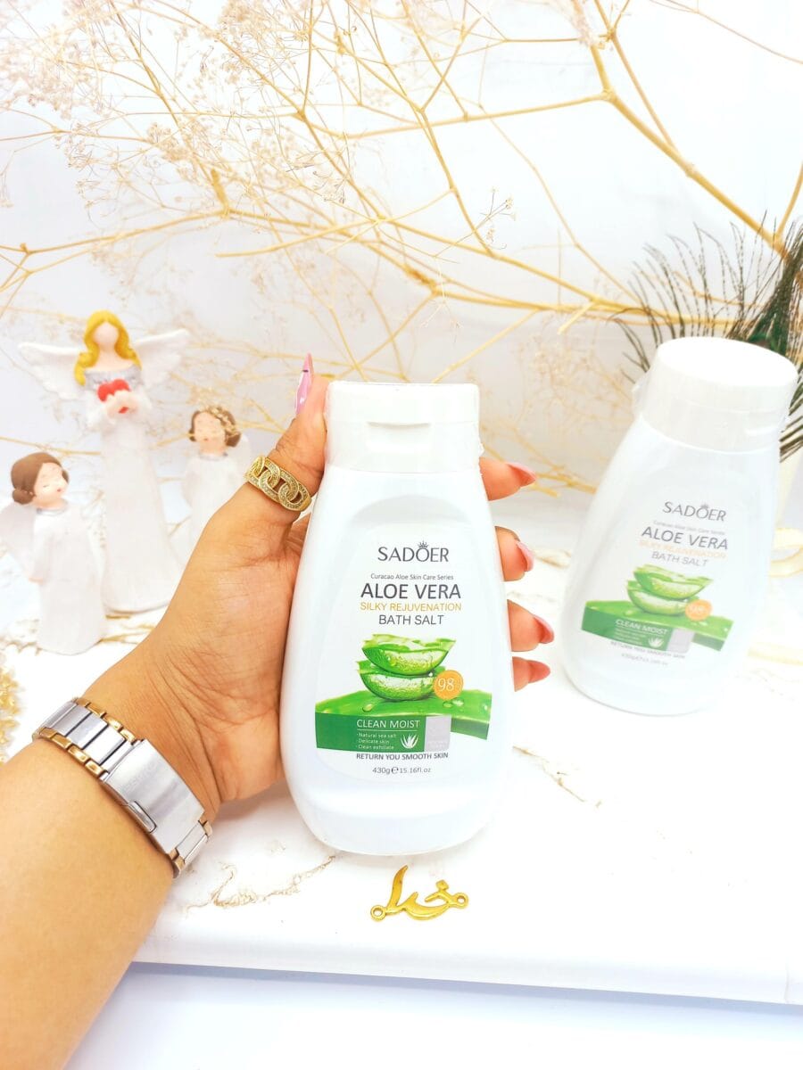 نمک حمام بدن آلوئه ورا 98 درصد سادور SADOER کد SD29605 - Image 1