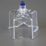 لیوان بادکش ستاره ای شکل کریستالی وارداتی