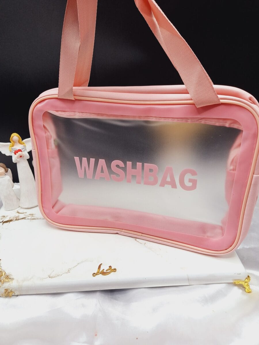 کیف لوازم آرایش بزرگ WASHBAG سایز 20*30 کد 8694 - Image 1