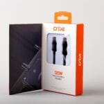 کابل USB-C کربی مدل BE-C105CC 120W طول 1.2 متر مشکی