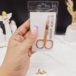 قیچی ابرو ساده ضد زنگ کد LV_001