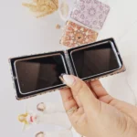 آینه دو طرفه جیبی طرح نقوش سنتی