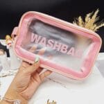 کیف لوازم آرایش متوسط WASHBAG سایز 15*25‌