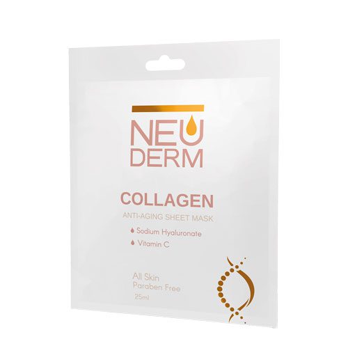 ماسک صورت کلاژن نئودرم|Neuderm Collagen Sheet Mask