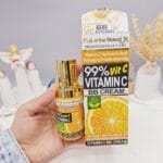 بی بی کرم ویتامین C + اسید هیالورونیک ضد پیری رفع کک و مک برند وکالی اصلی کد 720