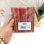 رژ مدادی بدون تراش دو خط طلایی بسته 12 عددی کالیستا (با کیفیت)