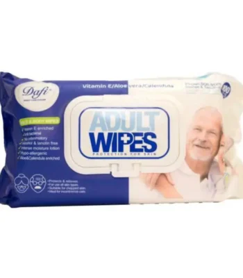 دستمال مرطوب دافی مدل Adult Wipes بسته 100 عددی