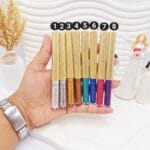 خط چشم شاین دار پوکه طلایی برند اونلی بیوتی کد 1138