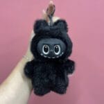 آویز لبوبو(labubu) مشکی