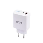 شارژر دیواری 38 وات کربی مدل CR-R106 سفید گارانتی 12 ماهه تکنوپاز