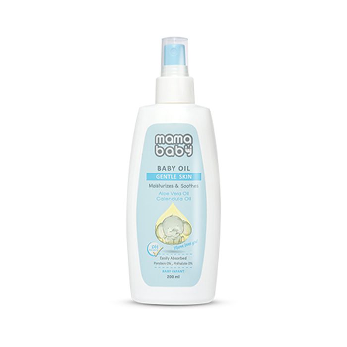 روغن بدن نوزاد مامابیبی|Mama Baby Baby Body Oil Contains