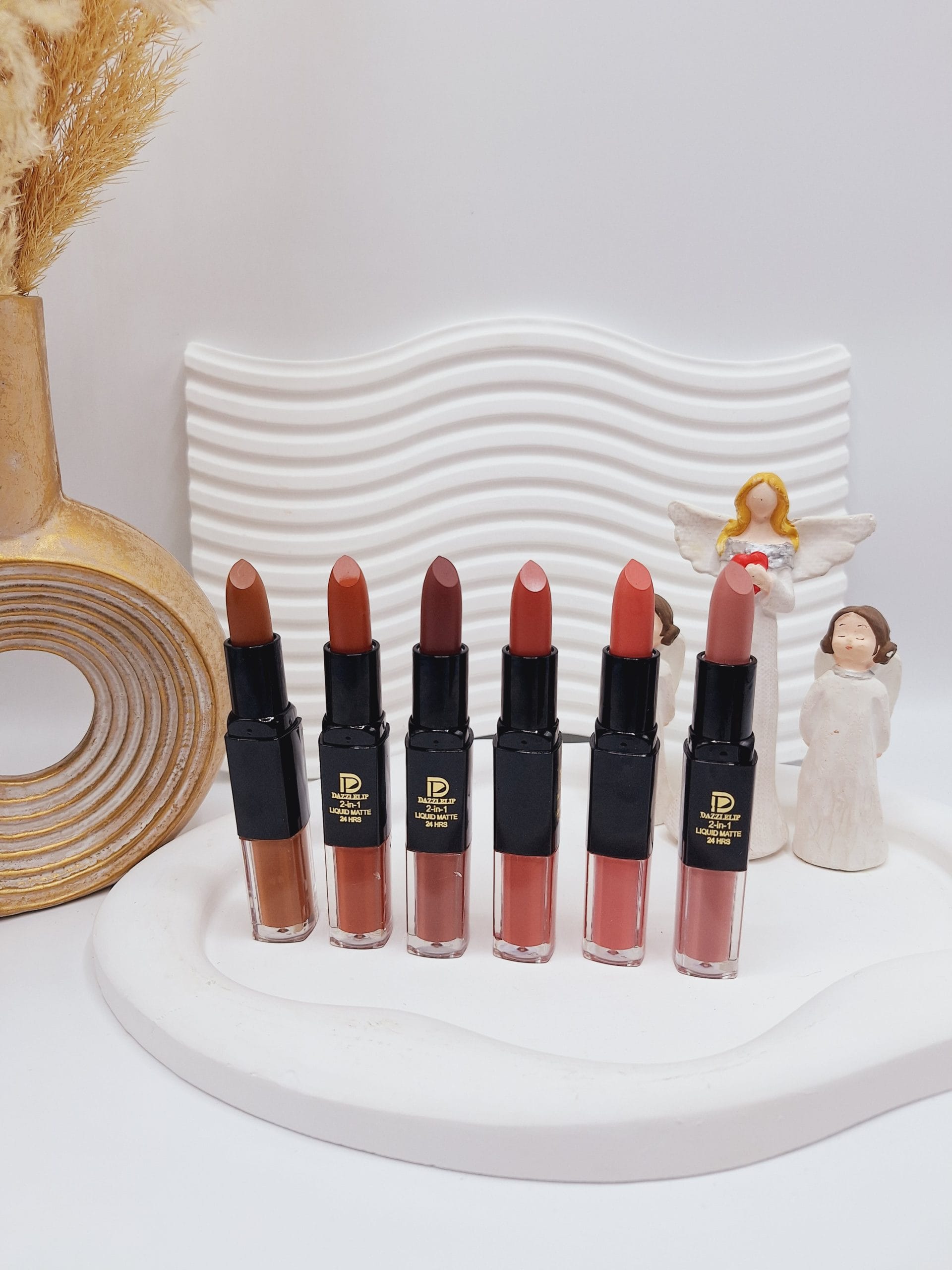 ۲۰۲۵۰۴۳۰_۱۳۰۵۳۰-scaled پک 6 تایی رژ جامد و مایع دو سر کد 0438 - Image 1